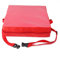 Lance Home Cojín Asientos Infantil Silla De Refuerzo Cuero Artificial Portátil Rojo para Niño Bebé