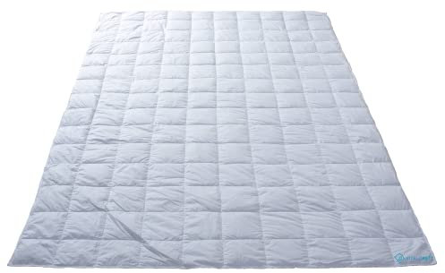 VitaloBett Sommer Daunendecke 240x220 600g 100% Daunen Wärmeklasse 1 extra leicht