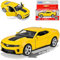 Welly Chevrolet Chevy Camaro SS RS Coupe Gelb ZL1 5. Generation Ab 2009 mit Rückzugsmotor ca 1/43 1/36-1/46 Modell Auto