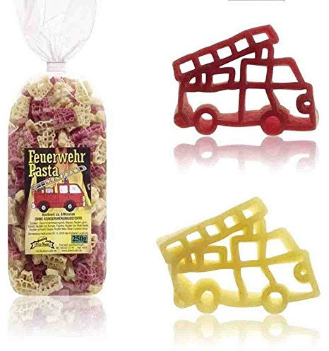 Feuerwehr Nudeln 225g aus Hartweizengrieß // Feuerwehr Nudeln als Feuerwehrgeschenk