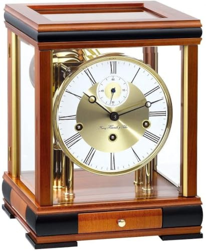 Moderne Tischuhr mit mechanischem Uhrwerk - Modern Style - Hermle 22998-160352