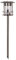Best Season LED-Solar-Pathlight, Silber