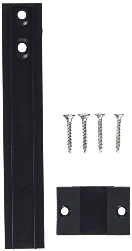 SECOTEC Schleppscharnier für Kühlschrank | 150 mm | für Barkühlschrank | Kunststoff schwarz