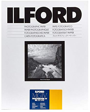 Ilford 1772155 MG IV Satin 25M 50 24X30 Druckerpapier