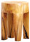 Jan Kurtz 495602 Java Hocker aus Teak - Rund - Ø 30cm, Höhe 40cm