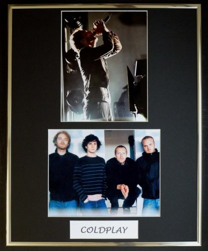 Coldplay/DOUBLE PHOTO DISPLAY/GERAHMT