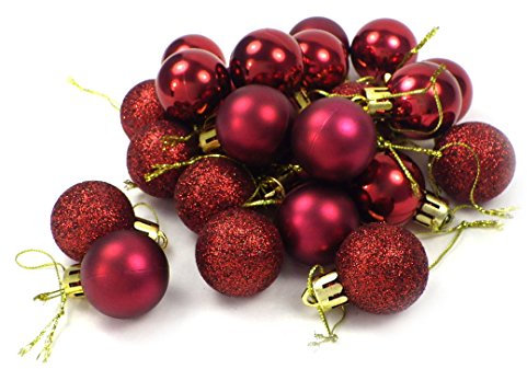 Weihnachtskugeln (Kupfer-Rot)