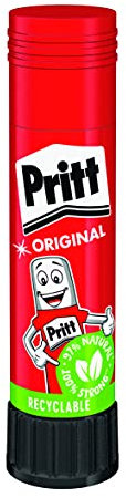 Pritt Klebestift, sicherer und kinderfreundlicher Kleber für Kunst und Bastelarbeiten, starker Klebstoff für Schule & Bürobedarf, 100x11g Pritt Stift