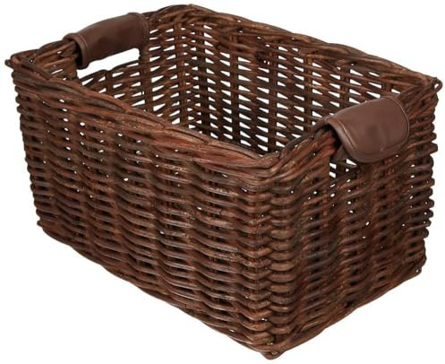 Basil Fahrradkorb Dorset M, Brown, 35 x 24 x 19 cm