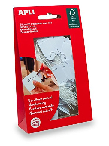 agipa 7010 StckWarenauszeichner, gelocht, liniert
