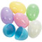 Plastic Jumbo Pastel Eggs - 12 Pack