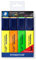 STAEDTLER 364-S WP4P Textsurfer classic Textmarker Aktions-Etui 3 und 1 Gratis 4 Stück im Weichplastiketui