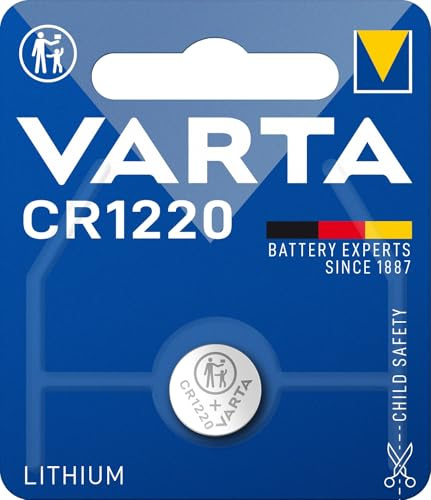 Varta CR 1220 (1–BL 6220 Lithium Button Cell Battery-Front Axle