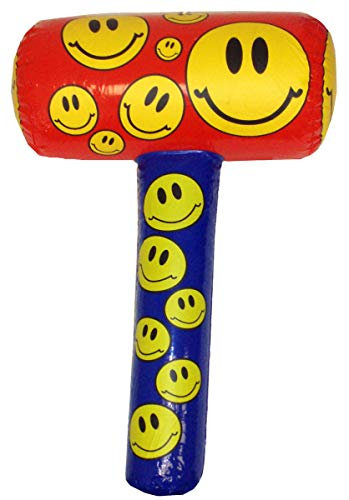 Henbrandt Party time Inflatable Smiley Mallet 48cm
