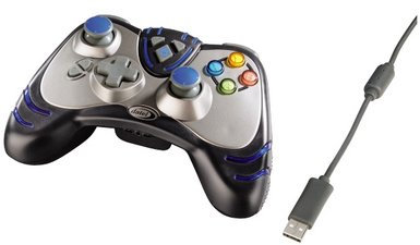 Hama xbox360 controller wildfire 2 black