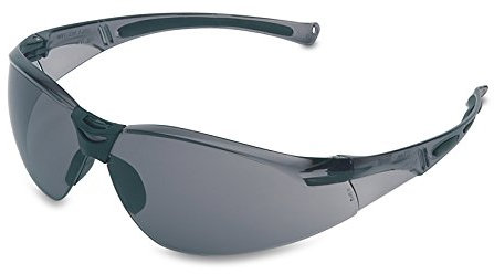 Honeywell 1015368 A800 Sporty Safety Eyewear Frame with TSR Anti-Scratch Lens - Grey