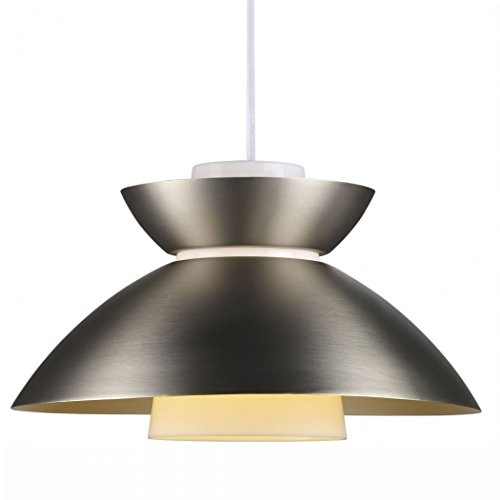 Nordlux 83163032 Pendelleuchte, Metall, silber