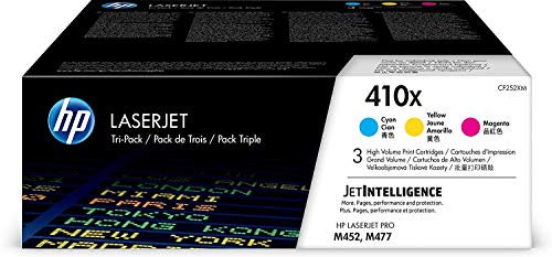 HP 410X CF252XM Tonerkassette Kombi-Pack Cyan, Magenta, Gelb 5000 Seiten Original Toner