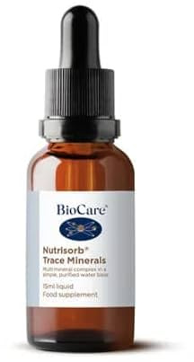 BioCare Nutrisorb Trace Minerals, 15ml | Multi-Mineral Complex with Manganese, Selenium and Chromium, For Antioxidant and Energy Support
