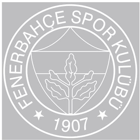 Alternatif Autoaufkleber Fenerbahce Logo Aziz Yildirim Kanarya Istanbul Türkei Türkiye Wandtattoo (Weiss, M / 20 cm x 20 cm)