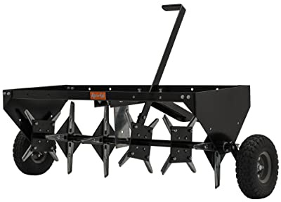 Agri-Fab 45-0518 40 Tow Behind Lawn Plug Aerator with Universal Hitch; Designed to Pull Behind Lawn & Garden Tractors