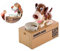 ds. distinctive style Hundesparschwein Spardose Hund Frisst Geld Hungriger Hund Piggy Bank Geld Sparen Feld Essen Münze Munching Spielzeug Kinder