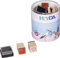 Heyda 204888485 Heyda 204888485 Stempel-Dose (Baby) Motivgröße: ca. 1,5 x 1,5 cm, 15 Holz-Stempel