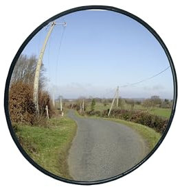 VISIO Miroir Sicherheitsspiegel, Glas, 1 kg, Durchmesser 33 cm, klar