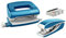 Leitz Set con Mini Cucitrice e Perforatore, Capacità fino a 10 Fogli, Include Punti, Gamma WOW, Blu