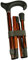 Gehstock Carbon Faltstock SOFTTOUCH Ergonomic,ergometrischer Derbygriff mit Softtouch- Oberfläche, aufgesetzt auf einen Stock aus Carbon mit Ebenholzoptik, höhenverstellbar, inklusiv Schlankpuffer.