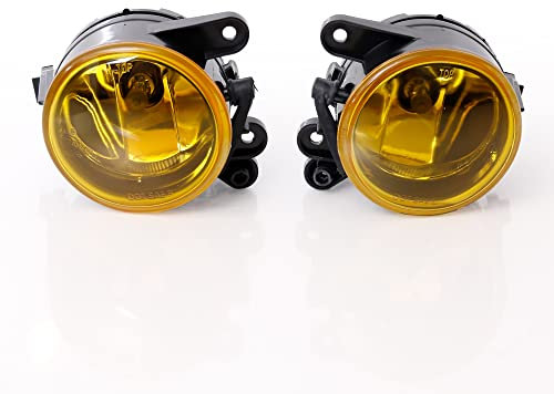racing24de Nebelscheinwerfer Set, gelb, klar