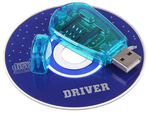 Bluelans® USB Cellphone Standard SIM Card Reader Copy Cloner Writer SMS Backup GSM/CDMA+CD FamilyMall