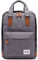 KAUKKO Schicker Rucksack und stilvolle Handtasche für Schule, Uni, Beruf und Reise mit Laptopfach & Anti Diebstahl für den täglichen Gebrauch, grau, Tagesrucksack