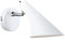 Design for the People NORD-72711001 A++, Wandleuchte Tin Maxi 1 x 3 W LED Aluminium IP54 GU10, Metall, E14, weiß