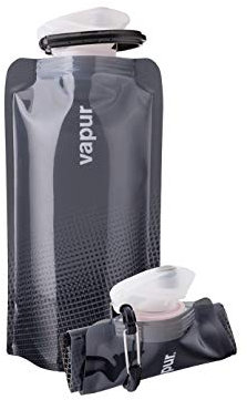 Vapur Unisex – Erwachsene Flasche Shade Trinkflaschen, Grau, 0.5 l