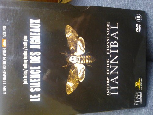 Coffret de collection Le Silence des Agneaux et Hannibal. 4 dvd ultimate edition avec son DTS.