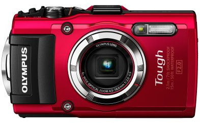 Olympus TG-3 Appareil Photo étanche 3 (7,62 cm) 16 Mpix Zoom Optique 4X Rouge