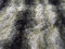 Luxus Tier Kunstfell Stoff Material Black Wolf - Schwarz, 1Mtr - 150cmx100cm