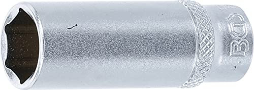 BGS 10513 | Douille pour clé, six pans, longue | 6,3 mm (1/4) | 13 mm