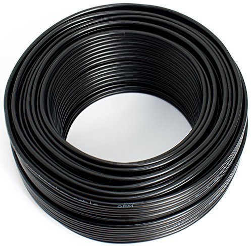 SeKi Lautsprecherkabel schwarz 2x 1,50mm² 30M Ring