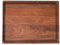 Virginia Boys Kitchens Tagliere Grande da Cucina in Legno Noce - 43 x 28 Tagliere Professionale Rettangolare e Rustico con il Solco del Succo per Frutta, Verdura e Carne