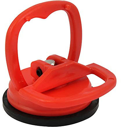 DEKTON DT85914 Mini Suction Cup, Quick Release, Black/red
