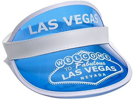 Forum Novelties Las Vegas Visor, Blue