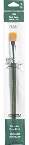Plaid:Craft One Stroke Brush-Rake 1/2-inch Width, One size