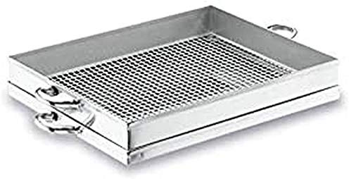 LACOR 50551 Abtropfschussel fur Gebraten 50 cm | Langlebiges Profi-Utensil; entwickelt für optimale Leistung und schnelle, unkomplizierte Reinigung in der Spülmaschine