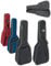 GEWA Gitarren Gig Bag Economy 12mm für Konzertgitarre 1/2 rot (reißfest und wassergeschützt, 12mm Polsterung, Luxus Rucksackgurte, großes Zubehörfach) 212122