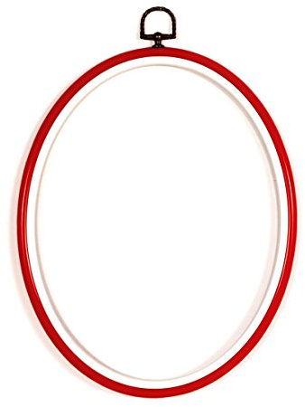 Vervaco Frame: Plastic: 12 x 17cm: Red, 12 x 1 x 17 cm