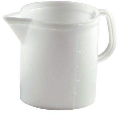 STEFANPLAST Caraffa Graduata 5 Litri Bianco