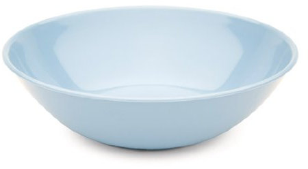 Harfield 15cm Polycarbonate Plastic Bowl - Summer Blue (Pack of 4)
