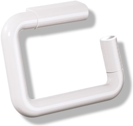 HEWI WC-Papierhalter Serie 477, Toilettenpapierhalter mit Diebstahlschutz, Papierhalter weiß - 477.21.150 99